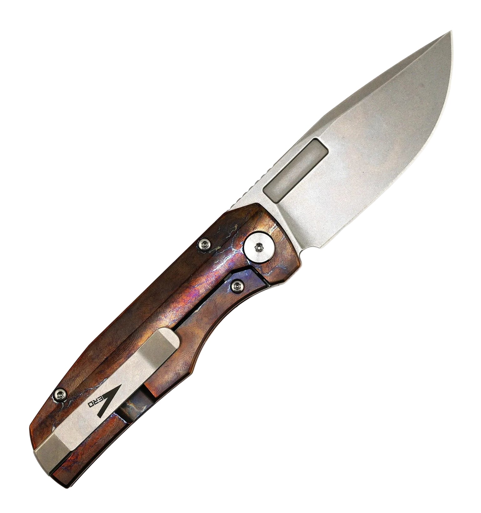 Custom Heat Antropic Vero Nova Mini Folding Knife
