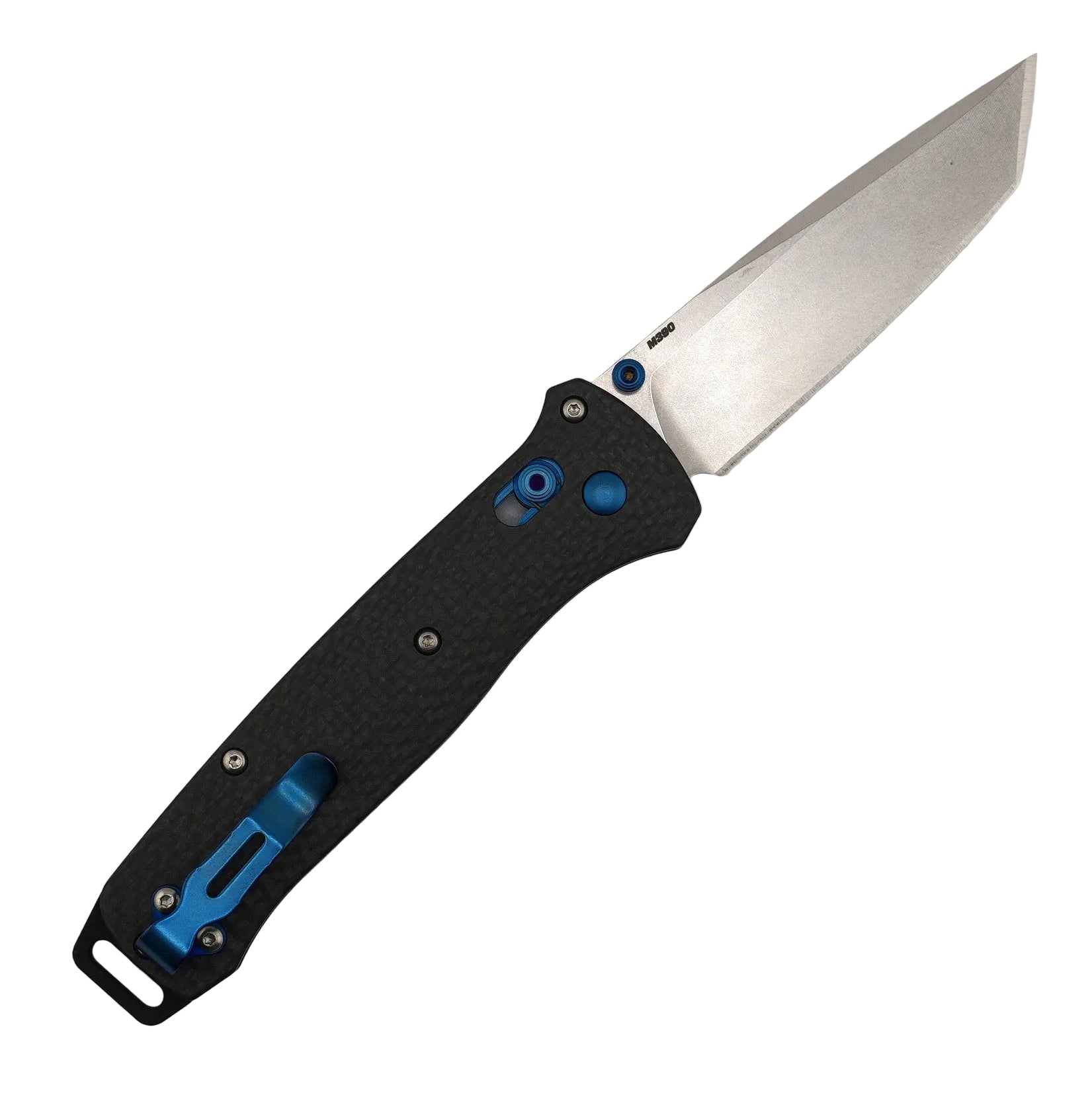 Benchmade 537-09 Bailout Axis Folding Knife 3.38" M390 Satin Tanto w/ Carbon Fiber Handle