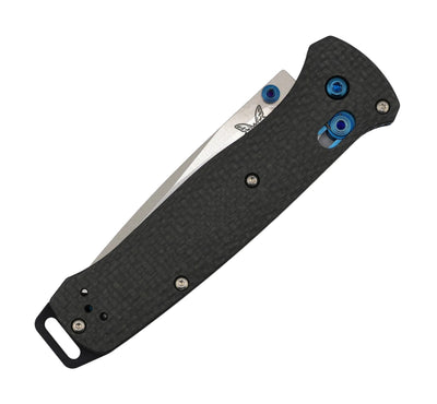 Benchmade 537-09 Bailout Axis Folding Knife 3.38" M390 Satin Tanto w/ Carbon Fiber Handle