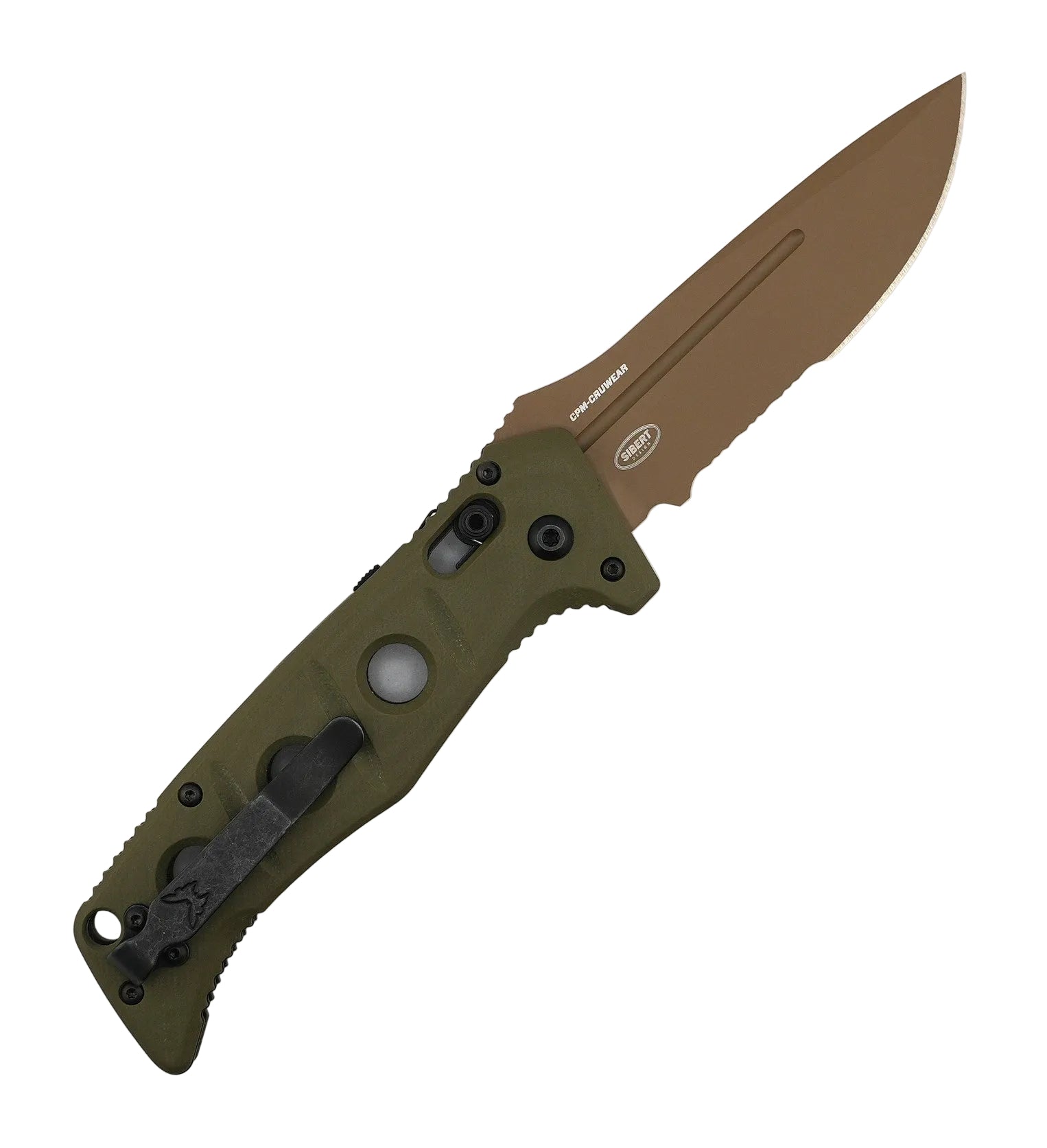 Benchmade 2750SFE-2 Adamas Auto Knife 3.78" CruWear Flat Dark Earth Serrated