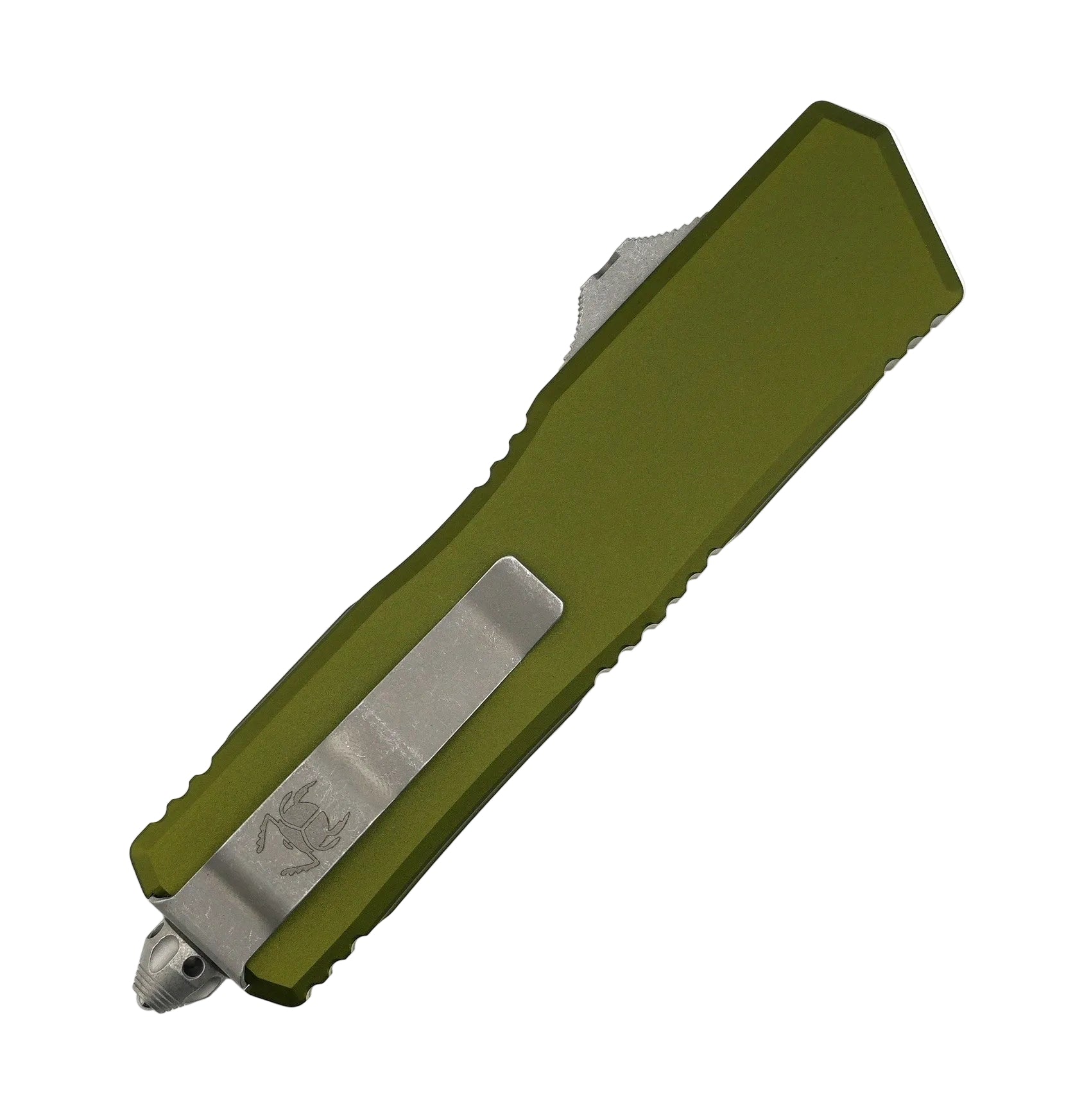 Microtech 1175-10APOD Scarab II Gen III Executive OD Handle D/E Apocalyptic Blade
