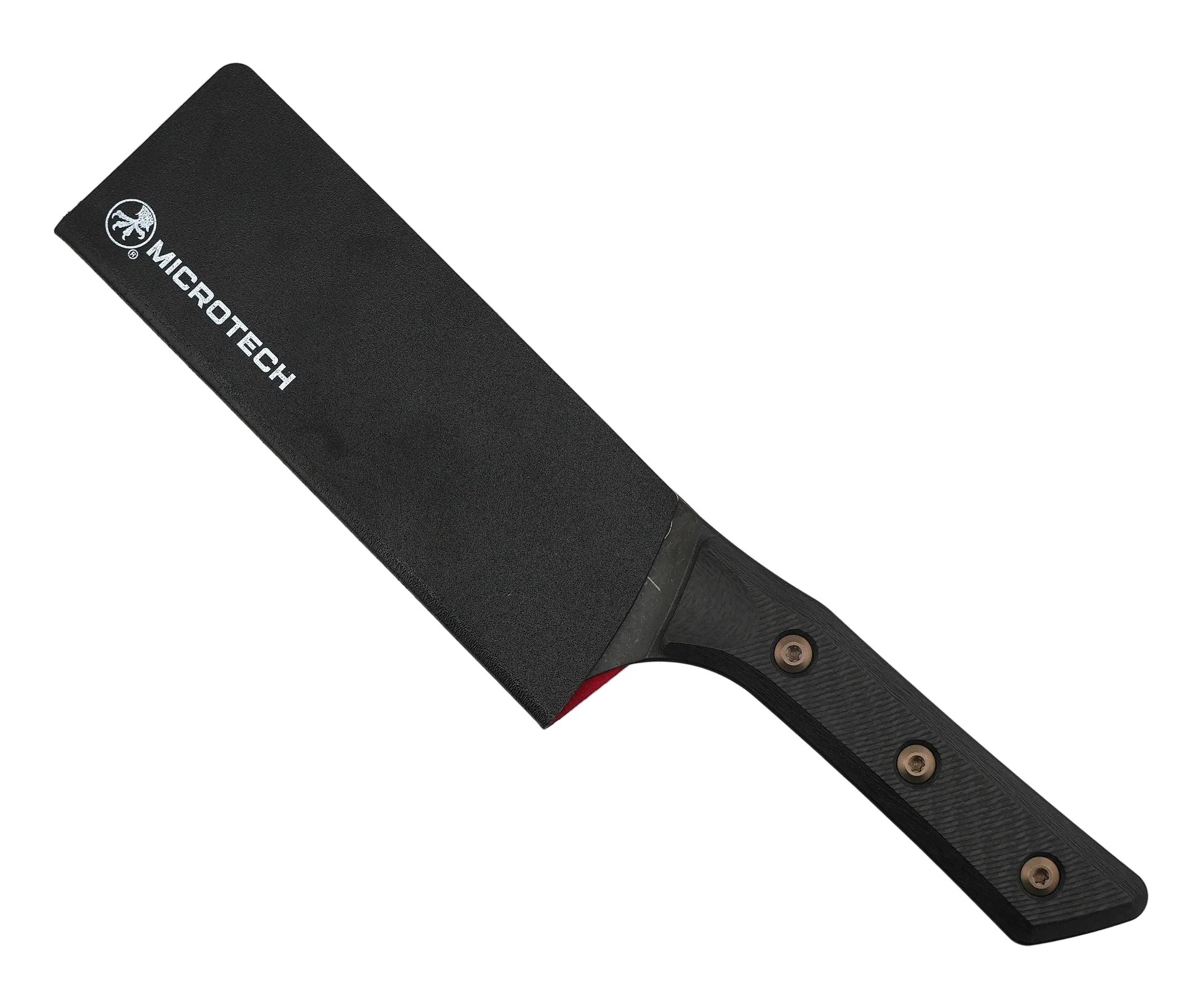 Microtech Santoku 6" Carbon Fiber/DLC M390MK Signature Series 3200-1DLCCFS