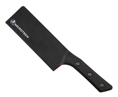 Microtech Santoku 6" Carbon Fiber/DLC M390MK Signature Series 3200-1DLCCFS
