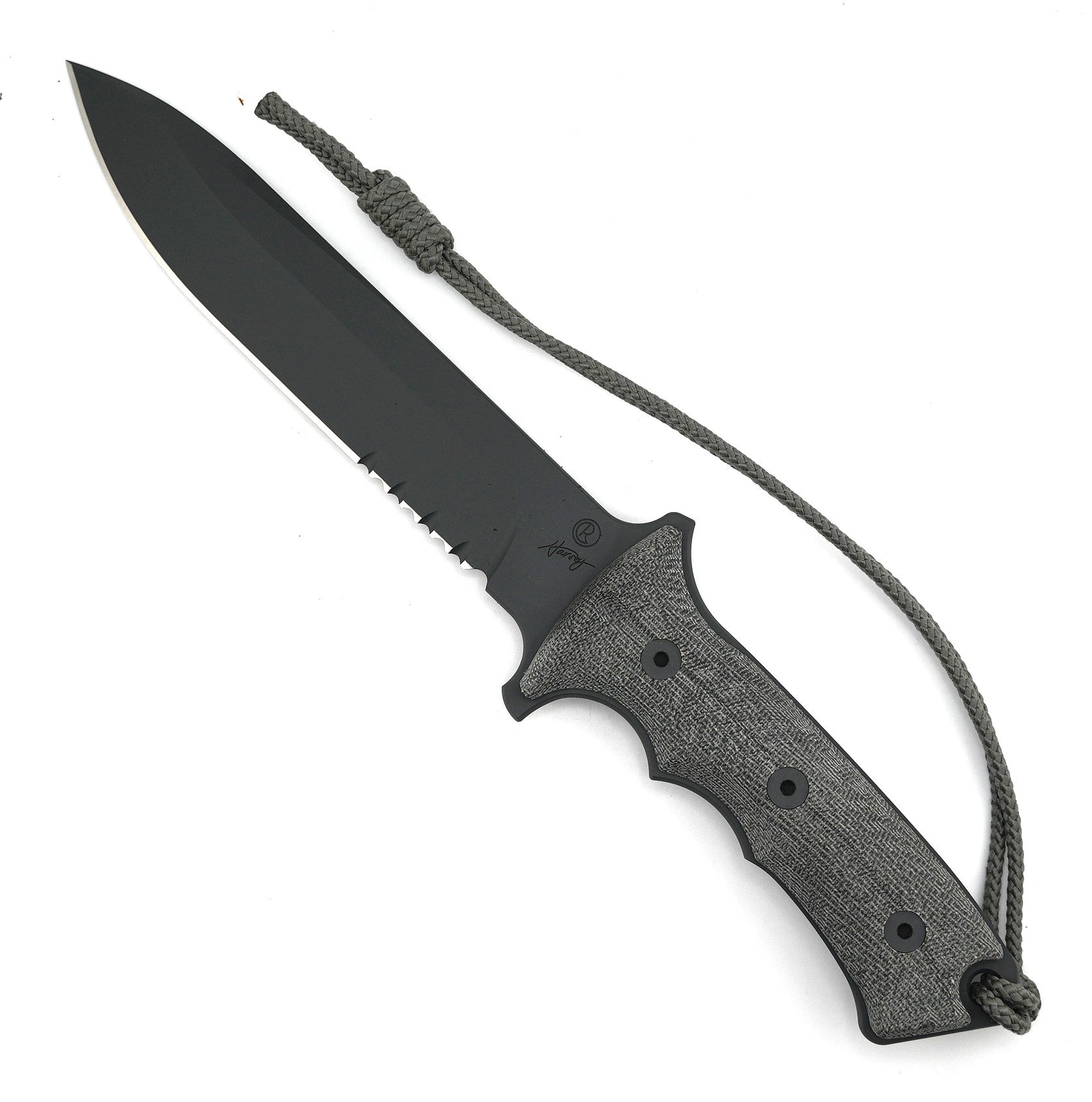Chris Reeves Green Beret 7" Spear Point Knife MagnaCut Black Sheath (USA)