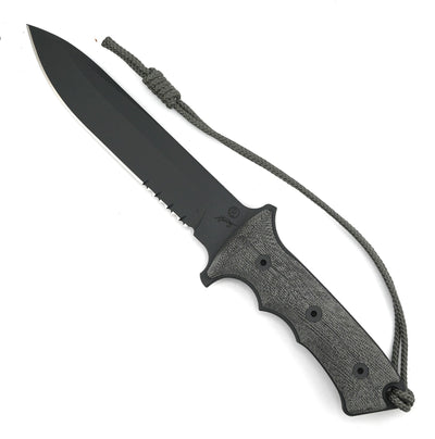 Chris Reeves Green Beret 7" Spear Point Knife MagnaCut Black Sheath (USA)