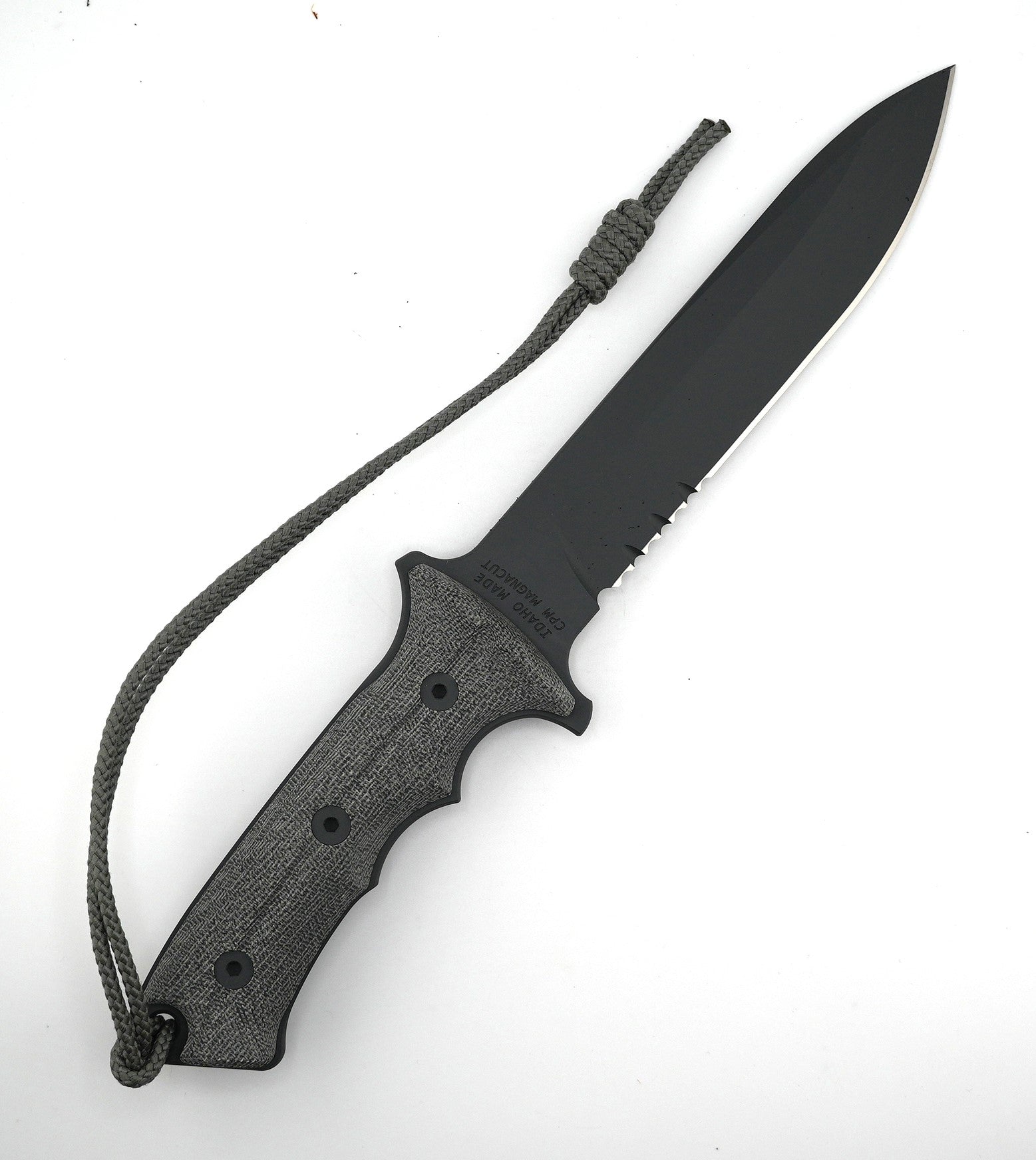 Chris Reeves Green Beret 7" Spear Point Knife MagnaCut Black Sheath (USA)