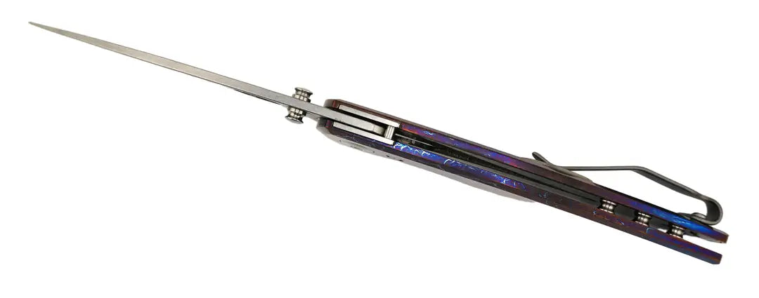 Custom TRM Neutron 2 Linerlock 20CV Titanium Flat Heat Entropic Finish (Limited Run)