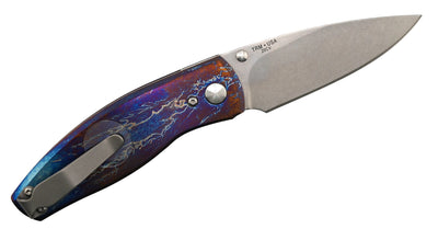 Custom TRM Neutron 2 Linerlock 20CV Titanium Flat Heat Entropic Finish (Limited Run)