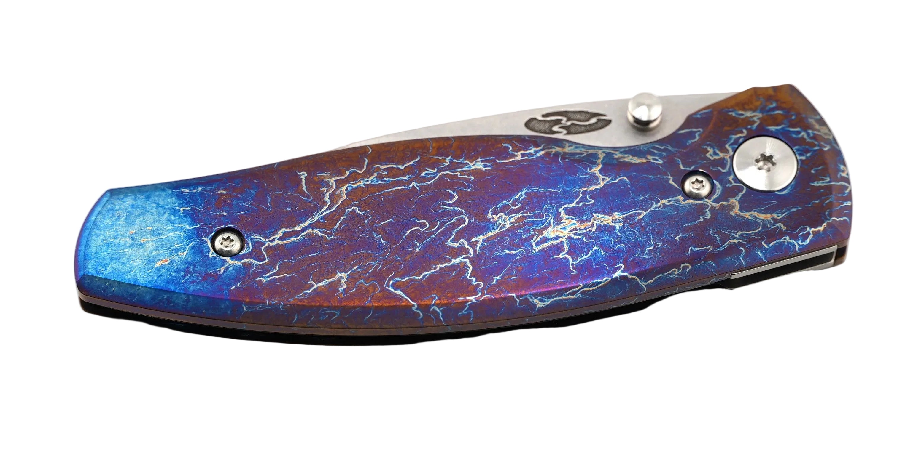 Custom TRM Neutron 2 Linerlock 20CV Titanium Flat Heat Entropic Finish (Limited Run)