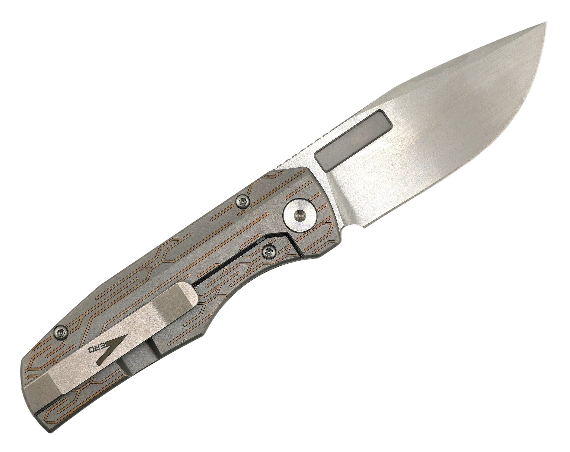 Custom Laser Engraved Vero Nova Mini Folding Knife (Nova Crusader)