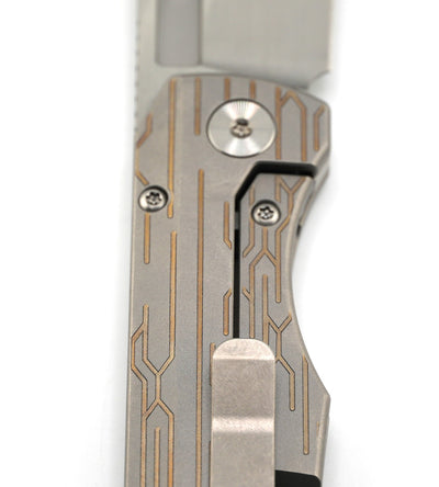 Custom Laser Engraved Vero Nova Mini Folding Knife (Nova Crusader)