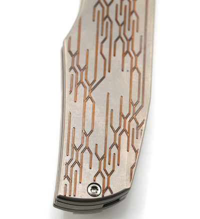 Custom Laser Engraved Vero Nova Mini Folding Knife (Nova Crusader)