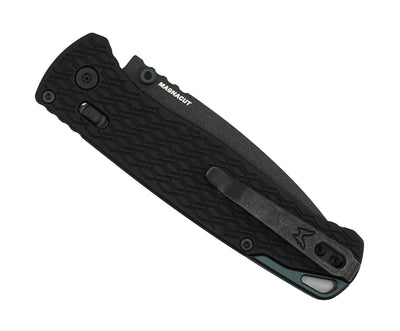 Benchmade 534BK Bugout Vapyr Black Aluminum Drop Point Knife MagnaCut