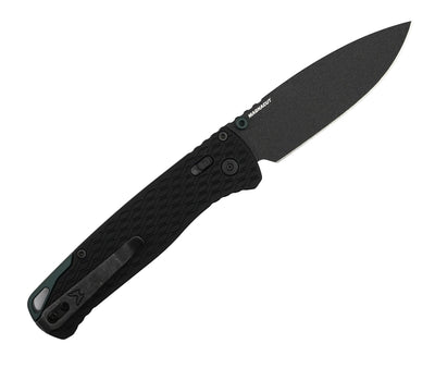 Benchmade 534BK Bugout Vapyr Black Aluminum Drop Point Knife MagnaCut