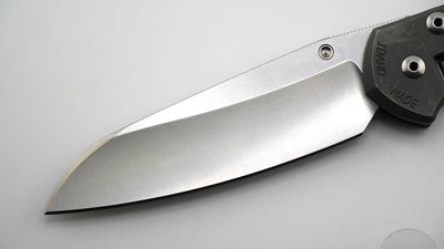 Chris Reeves Large Sebenza 21 L21-1149 Titanium Black Inlays Left Handed Knife (Pre-Owned)