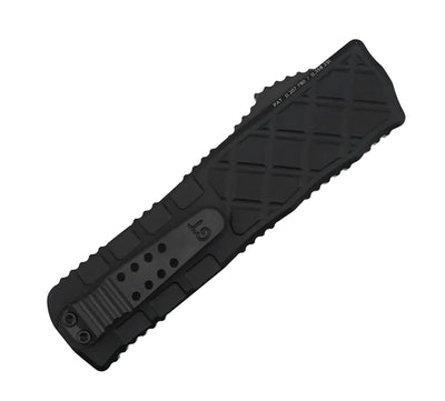 Guardian Tactical APEX Auto OTF Knifer Aluminum 3.4" MagnaCut Black