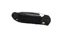 Microtech Knives LUDT Gen III Tactical Tanto with Black Handle 1136-1T from NORTH RIVER OUTDOORS