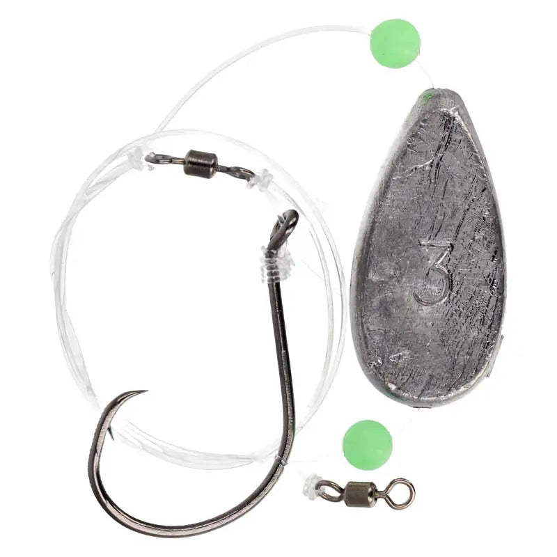 CAT CLAW 3OZ READY RIG 8/0 80LB MONO