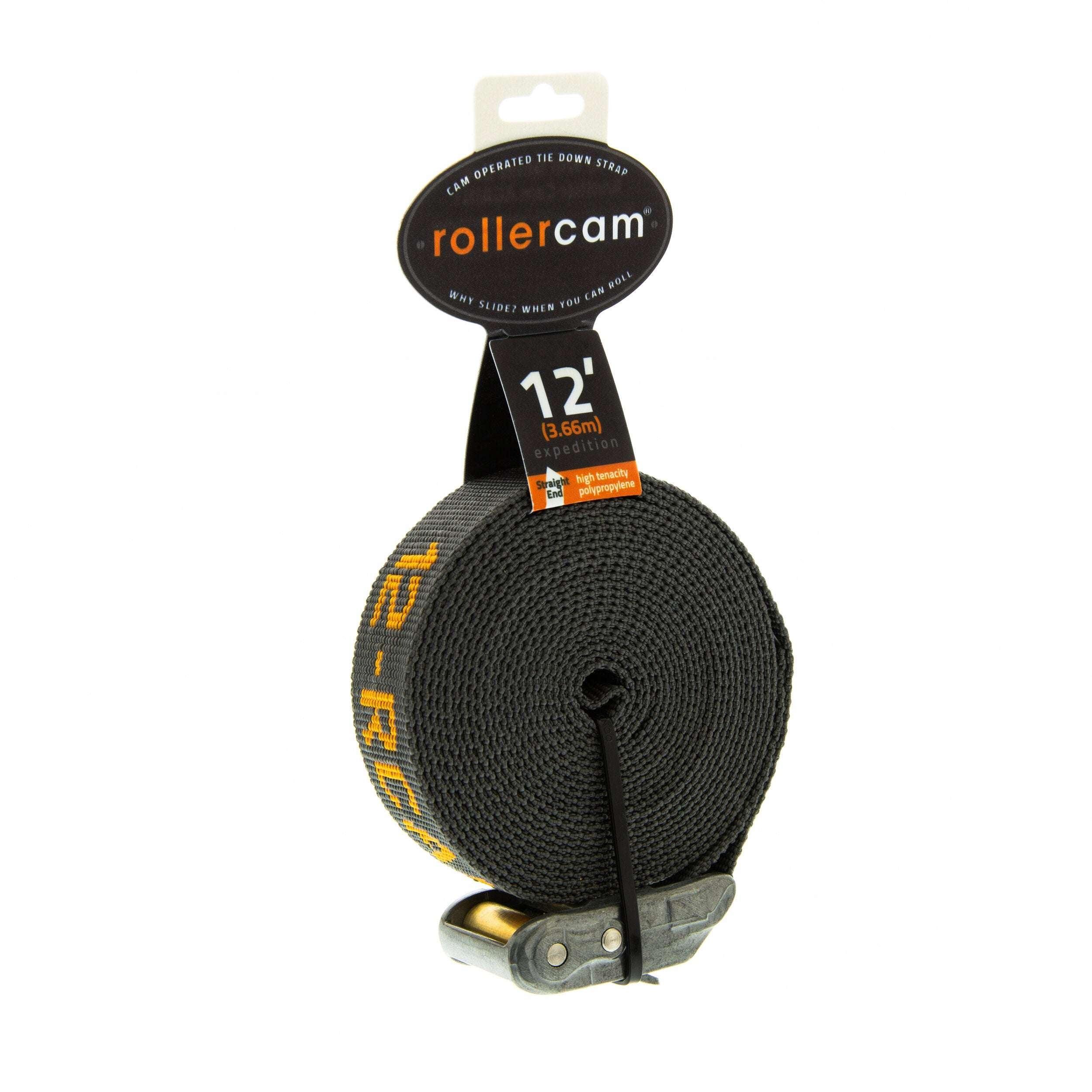 RollerCam 1" Straight End Ratchet Strap - NORTH RIVER OUTDOORS