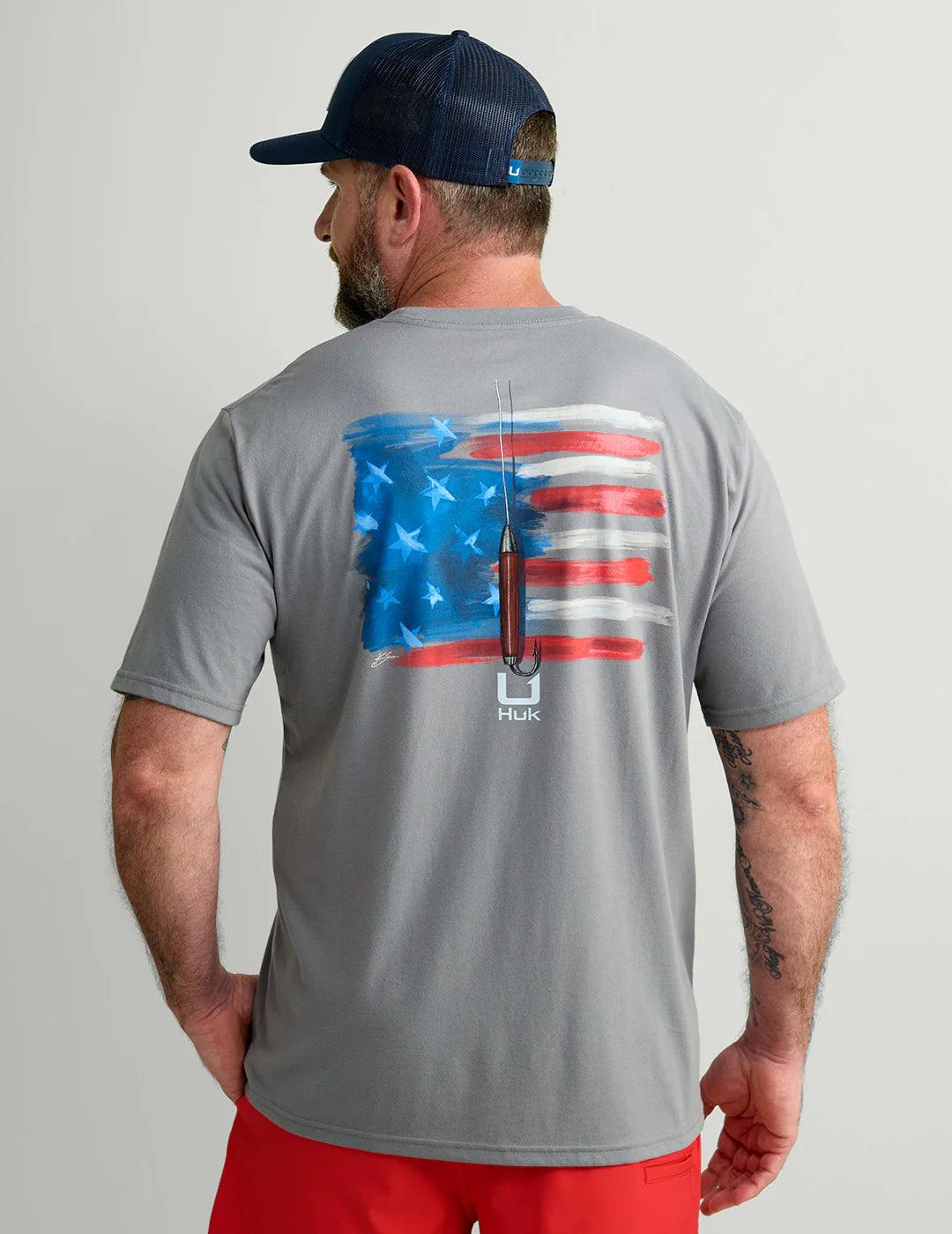 Huk KC Americana Series Tee (Night Owl) - NORTH RIVER OUTDOORS