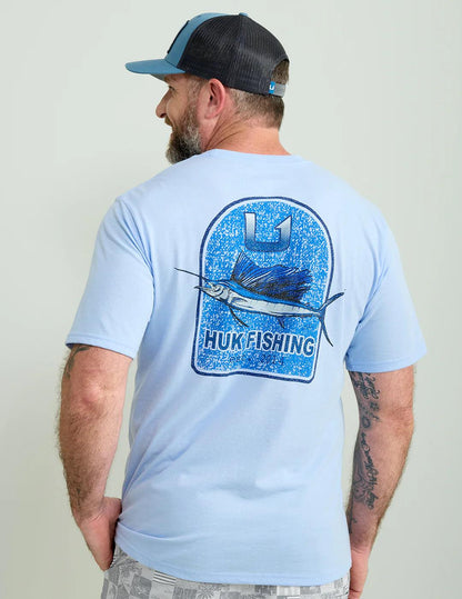 Huk KC Badge Series Tee (Windsurfer) - NORTH RIVER OUTDOORS