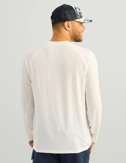 Huk A1A Performance Crew (White) - NORTH RIVER OUTDOORS