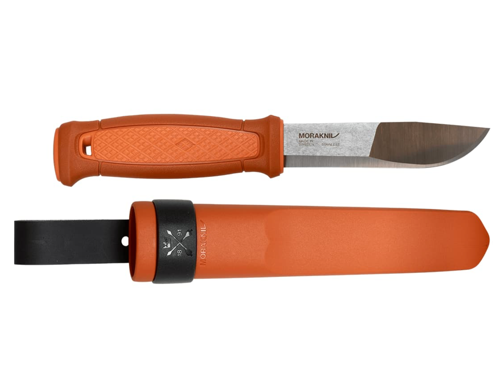 Morakniv Kansbol Utility Knife Fixed Blade Knife 4.3" Swedish Stainless Steel Sheath