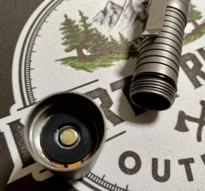 Manker E05 Ti 400 Lumens Titanium AA Flashlight With OSRAM LED - NORTH RIVER OUTDOORS