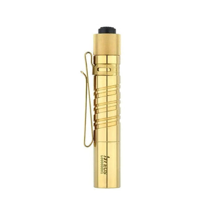 Olight i3T EOS Brass Flashlight (Limited Edition) - NORTH RIVER OUTDOORS