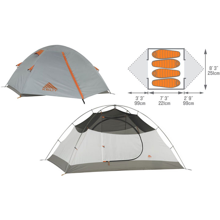 Kelty Outfitter Base Camp 4 Tent (Pre-Owned)