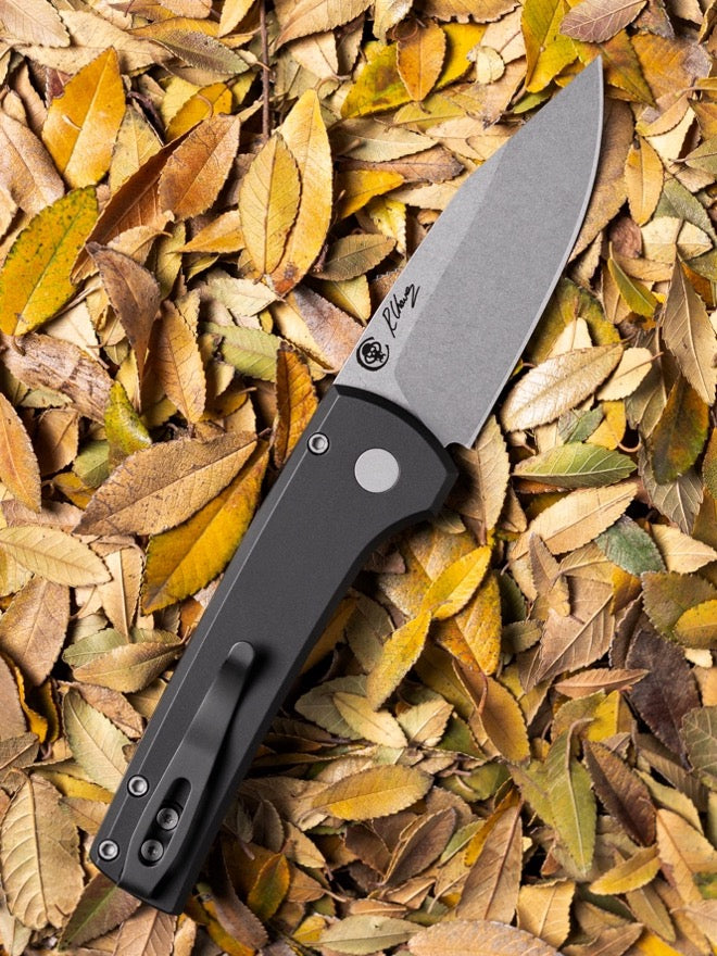 Pro-Tech Chavez Scapegoat Compact Auto Knife Black (3.2" SW MagnaMax)