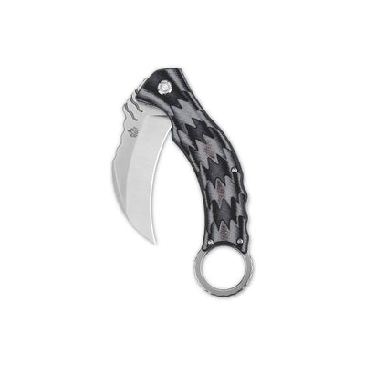 QSP Eagle Liner Lock Pocket Knife D2 Blade G10 Handle