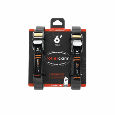 RollerCam 0.75" Straight End 2 Pack Tie Downs - NORTH RIVER OUTDOORS