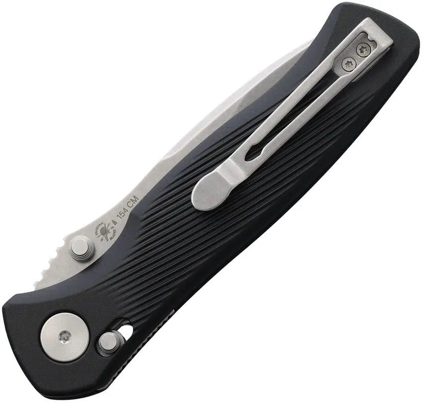 SPARTAN Eleos Crossbar Lock Knife Stonewash (SFBL15SWBK)