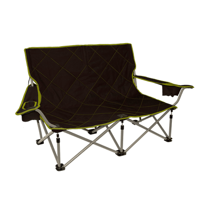 Shorty Camp Couch Lime/Brown - Travel Chair (Pre-owned)