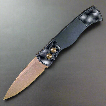 Pro-Tech Tactical Response 2 BLK Alum Rose Gold Magnacut Auto (3") - NORTH RIVER OUTDOORS