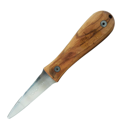 Limited Edition Professional Olive Wood Oyster Shucking Knife