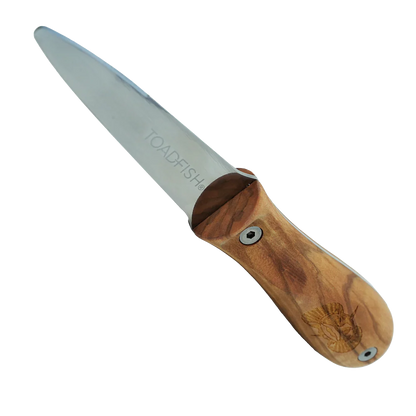 Limited Edition Professional Olive Wood Oyster Shucking Knife