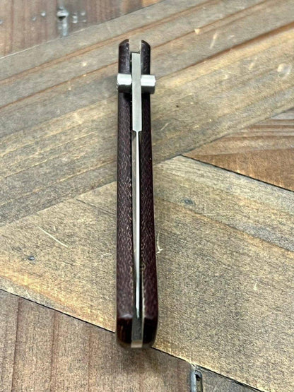 Al Mar Hawk Ultralight AM2BN2T Talon Brown Micarta Folding Knife (Japan) - NORTH RIVER OUTDOORS