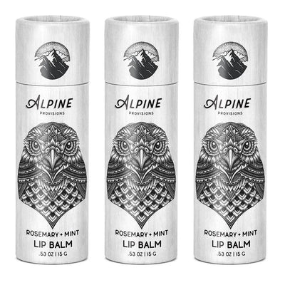 Alpine Lip Balm - Rosemary + Mint - NORTH RIVER OUTDOORS