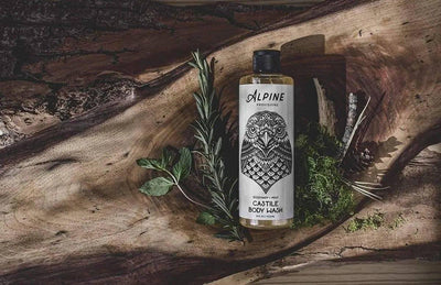 Alpine Provisions, Organic Castile Body Wash, Rosemary + Mint, Biodegradable, Vegan, 16oz - NORTH RIVER OUTDOORS