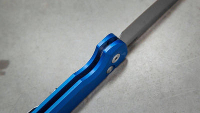 Arcform Blue Slimfoot ARC-061 Auto Knife Stonewash 3.1" 154CM (USA) - NORTH RIVER OUTDOORS