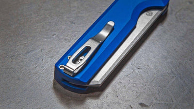 Arcform Blue Slimfoot ARC-061 Auto Knife Stonewash 3.1" 154CM (USA) - NORTH RIVER OUTDOORS