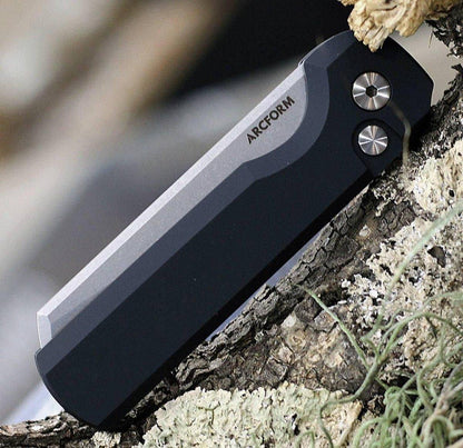 Arcform Slimfoot ARC-059 Auto Blk Alum 3.1" 154CM SW Sheepsfoot) (USA) - NORTH RIVER OUTDOORS