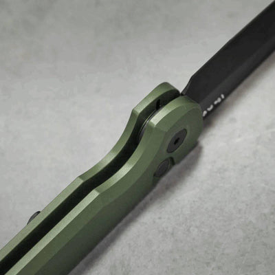 Arcform Slimfoot Auto OD Green Anodize Black Coated 3.1" 154CM Bade (USA) - NORTH RIVER OUTDOORS