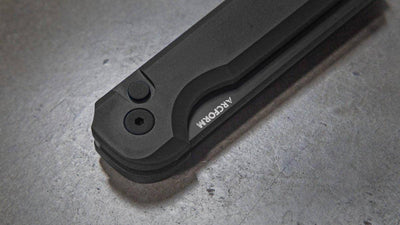 Darcform Slimfoot Auto Black Alum 3.1" 154CM Black Bade (USA) - NORTH RIVER OUTDOORS
