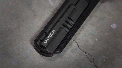Darcform Slimfoot Titanium Handle Black M390 Flipper - NORTH RIVER OUTDOORS