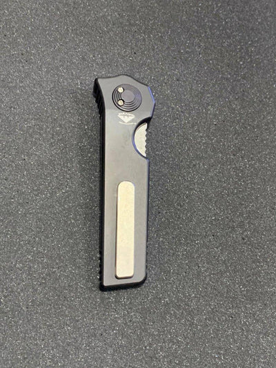 Asheville Steel Paragon Razor Straight Edge Gravity Knife S35VN (USA) - NORTH RIVER OUTDOORS