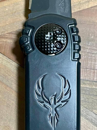 Asheville Steel Phoenix Drop Point D/E Black Blade S30V (USA) - NORTH RIVER OUTDOORS