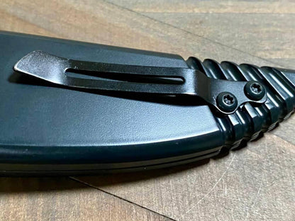 Asheville Steel Phoenix Drop Point D/E Black Blade S30V (USA) - NORTH RIVER OUTDOORS